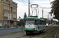 Tatra-T3SU #3074 на улице Плехановской возле улицы Молодой гвардии