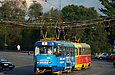 Tatra-T3SU #3078-3079 6-го маршрута на Московском проспекте в районе Харьковской набережной