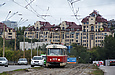 Tatra-T3SU #3078 20-го маршрута на Новоивановском мосту