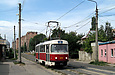 Tatra-T3SUCS #3078 7-го маршрута на улице Бажана в районе улицы Москалевской
