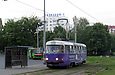 Tatra-T3SUCS #3078 20-го маршрута на проспекте Победы перед отправлением от конечной "Проспект Победы"