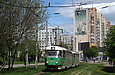 Tatra-T3SUCS #3080-3081 3-го маршрута на улице Полтавский шлях в районе улицы Холодногорской