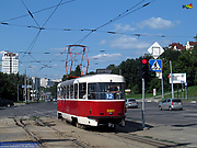 Tatra-T3SUCS #3081 12-го маршрута на улице Клочковской возле Новоивановского моста