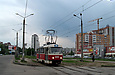 Tatra-T3SU #3085 20-го маршрута на улице Клочковской возле улицы Павловской
