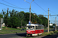 Tatra-T3SU #3085 20-го маршрута на улице Клочковской возле проспекта Победы