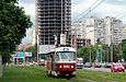 Tatra-T3SU #3085 20-го маршрута на улице Клочковской в районе улицы Херсонской