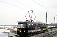 Tatra-T3SU #3086 16-го маршрута на улице Героев труда следует по Лазьковскому мосту