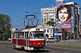 Tatra-T3SUCS #3087 28-го маршрута на проспекте Московском возле улицы Примеровской