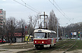 Tatra-T3SUCS #3087 20-го маршрута на улице Клочковской в районе улицы Павловской