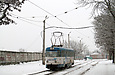 Tatra-T3SU #3091 6-го маршрута в Салтовском переулке