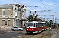 Tatra-T3SUCS #3091-3092 3-го маршрута на улице Москалевской возле улицы Бажана
