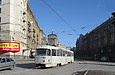 Tatra-T3SU #3092-3093 6-го маршрута на площади Розы Люксембург