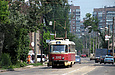 Tatra-T3SU #3092 6-го маршрута на улице 1-й Конной Армии возле Цигаревского переулка