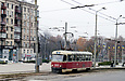 Tatra-T3SU #3092 6-го маршрута на Павловской площади в районе улицы Университетской