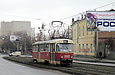 Tatra-T3SU #3092 7-го маршрута на улице Конарева в районе улицы Чеботарской
