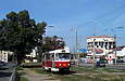 Tatra-T3SUCS #3092 6-го маршрута на Московском проспекте в районе универмага "Харьков"
