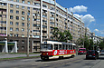 Tatra-T3SUCS #3092 6-го маршрута на Московском проспекте возле улицы Примеровской