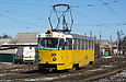 Tatra-T3SU #3094 6-го маршрута на улице Академика Павлова в районе Сабуровой дачи