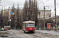 Tatra-T3SU #3095 6-го маршрута во въезде Чапаева возле улицы Примакова