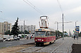 Tatra-T3SU #3095 20-го маршрута на проспекте Победы возле проспекта Людвига Свободы