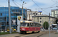 Tatra-T3SU #3095 20-го маршрута на улице Клочковской возле одноименного спуска