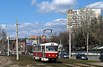 Tatra-T3SUCS #3095 20-го маршрута на улице Клочковской в районе улицы Павловской