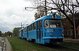 Tatra-T3SU #3096-3097 27-го маршрута на улице Октябрьской революции