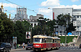 Tatra-T3SU #3096-3097 3-го маршрута на улице Полтавский шлях возле Лопанской набережной