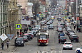 Tatra-T3SUCS #3096-3097 3-го маршрута на улице Полтавский Шлях