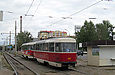 Tatra-T3SUCS #3096-3097 3-го маршрута на улице Москалевской возле улицы Бажана