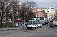 Tatra-T3SU #3098-3099 3-го маршрута на улице Университетской возле Рыбной площади