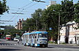Tatra-T3SU #3098-3099 3-го маршрута на улице Конева в районе Симферопольского переулка