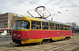 Tatra-T3SU #4001 8-го маршрута на Московском проспекте возле станции метро "Площадь Восстания"