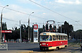 Tatra-T3SU #4010 27-го маршрута на Московском проспекте возле универмага "Харьков"