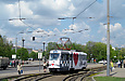Tatra-T3A #4055 6-го маршрута на Пролетарской площади отправился от одноименной остановки