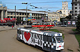 Tatra-T3A #4055 6-го маршрута на конечной станции "Южный вокзал"