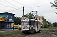 Tatra-T3A #4055 27-го маршрута на улице Академика Павлова возле Семиградского переулка