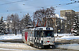 Tatra-T3A #4055 5-го маршрута поворачивает с улицы Кошкина на улицу Плехановскую