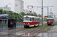 Tatra-T3M #412 20-го маршрута на проспекте Победы возле проспекта Людвига Свободы