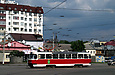 Tatra-T3A #5095 6-го маршрута на Московском проспекте возле площади Восстания
