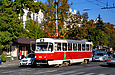 Tatra-T3A #5095 6-го маршрута на Московском проспекте отправился от остановки "Площадь Руднева"
