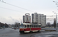 Tatra-T3A #5095 8-го маршрута на улице Плехановской возле станции метро "Спортивная"