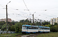 Tatra-T3A #5101-5102 23-го маршрута на проспекте Тракторостроителей в районе улицы Зубенко