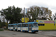 Tatra-T3A #5101-5102 23-го маршрута на Московском проспекте возле станции метро "Имени А.С. Масельского"