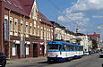 Tatra-T3A #5101-5102 3-го маршрута на улице Полтавский Шлях