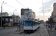 Tatra-T3A #5101-5102 3-го маршрута на улице Полтавский шлях в районе улицы Котляра