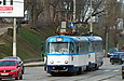 Tatra-T3A #5101-5102 3-го маршрута на улице Полтавский Шлях на перерестке с улицей Рылеева
