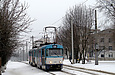 Tatra-T3A #5101-5102 3-го маршрута на улице Полтавский шлях в районе улицы Холодногорской