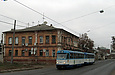 Tatra-T3A #5117-5118 3-го маршрута на улице Грековской возле улицы Галушкинской