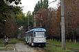 Tatra-T3A #5117-5118 23-го маршрута на Московском проспекте возле станции метро "Тракторный завод"